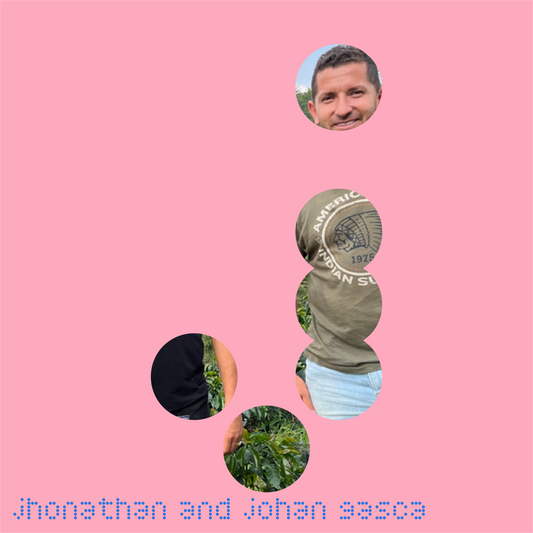 jhonathan and johan gasca | colombia | anaerobic washed pink bourbon
