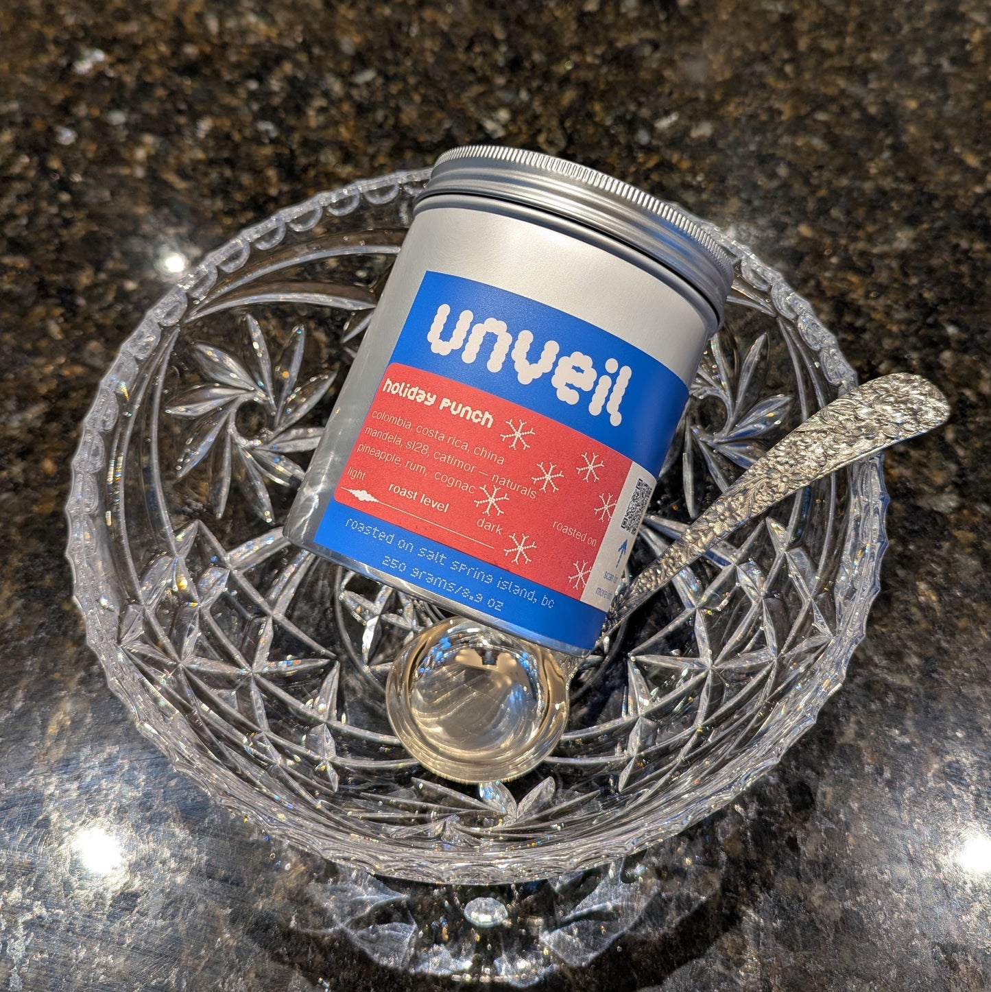 holiday punch | colombia, costa rica, china | natural mandela, sl28, catimor