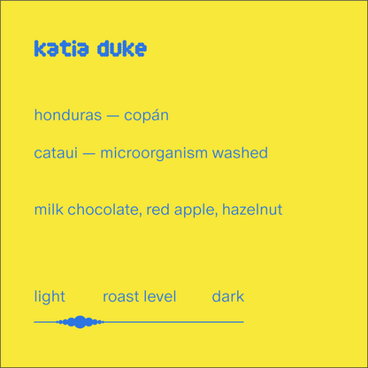katia duke | honduras | microorganism washed catuai