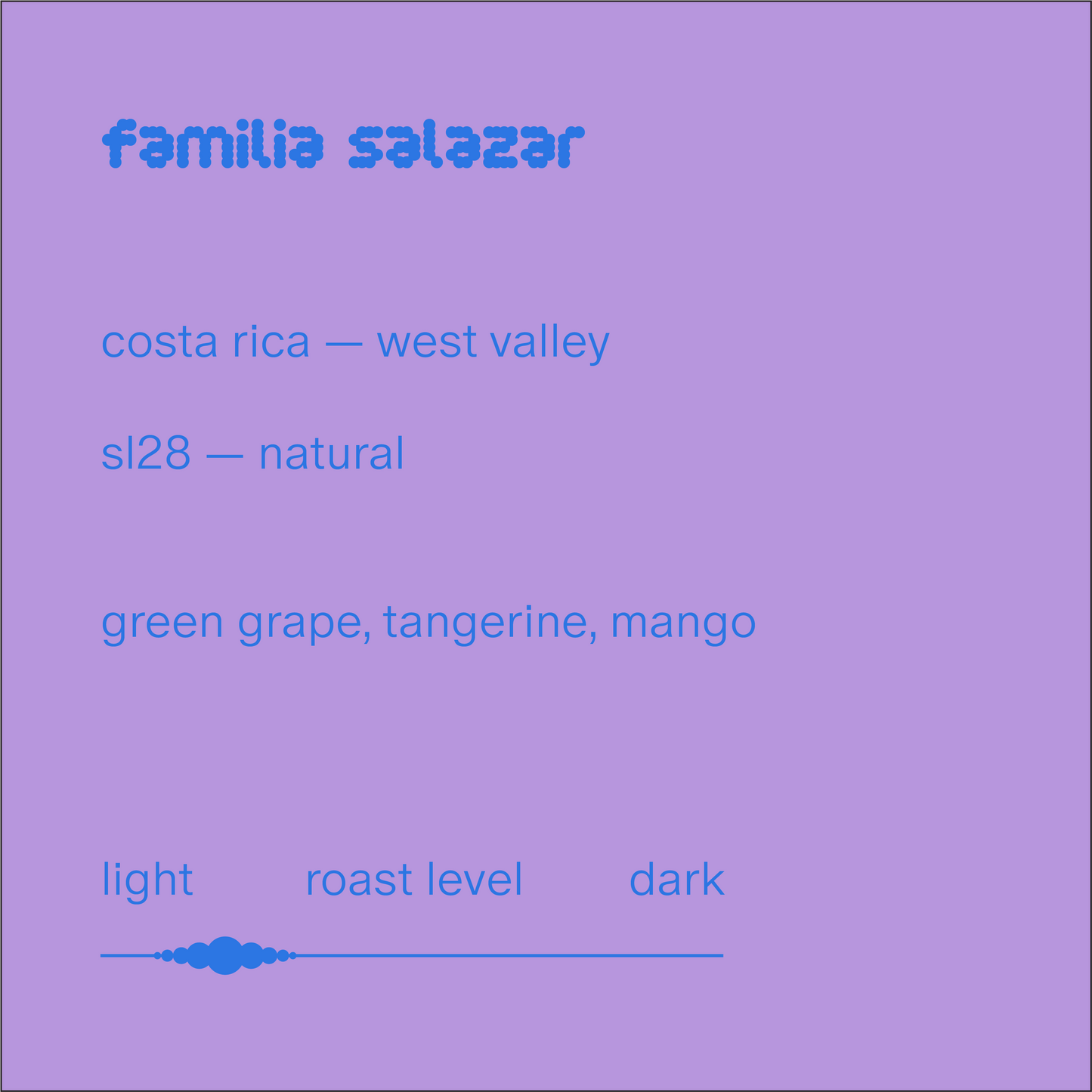 familia salazar | costa rica | natural sl28