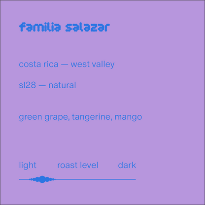 familia salazar | costa rica | natural sl28